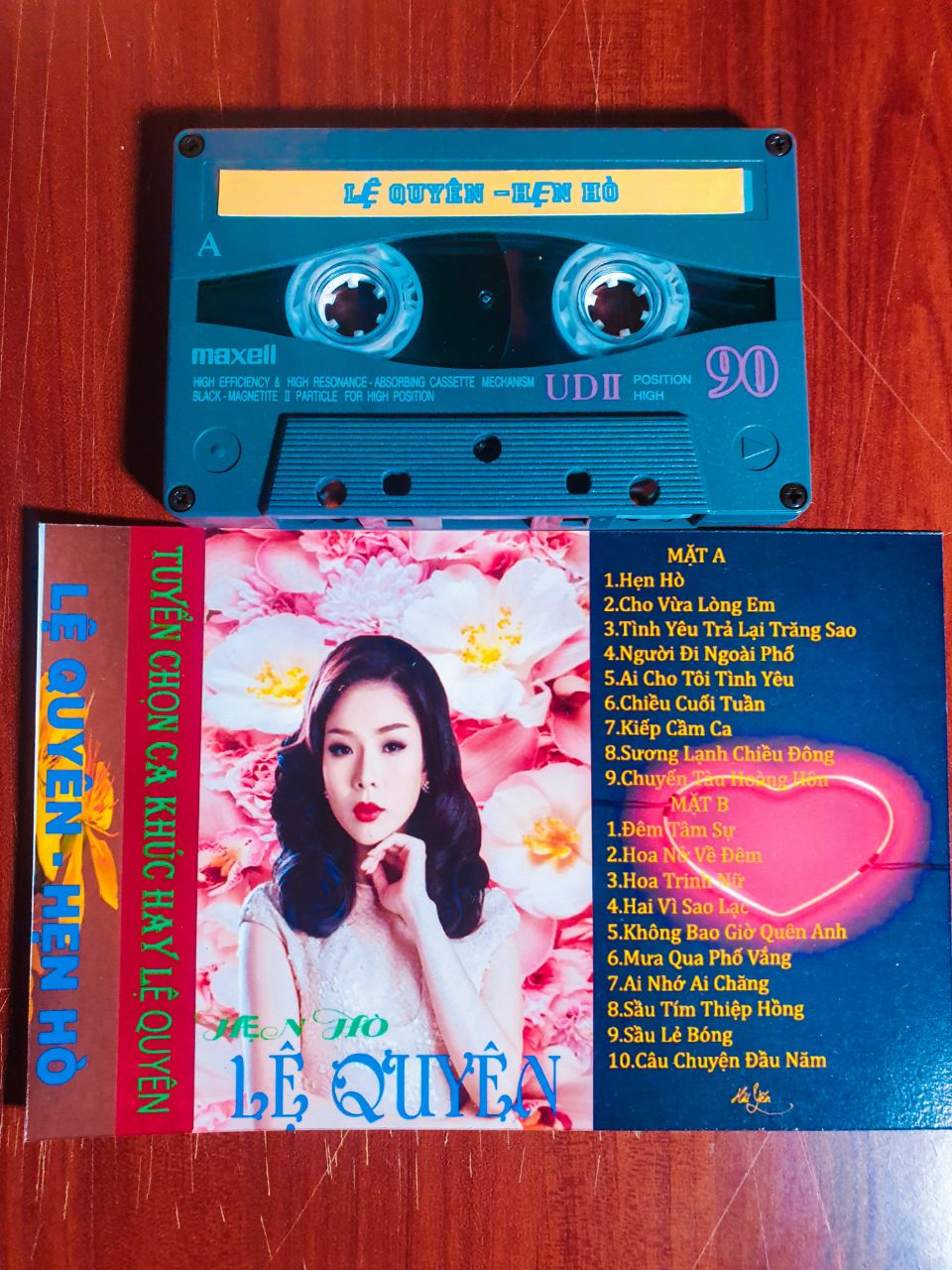 BĂNG CASSETTE LỆ QUYÊN HẸN HÒ