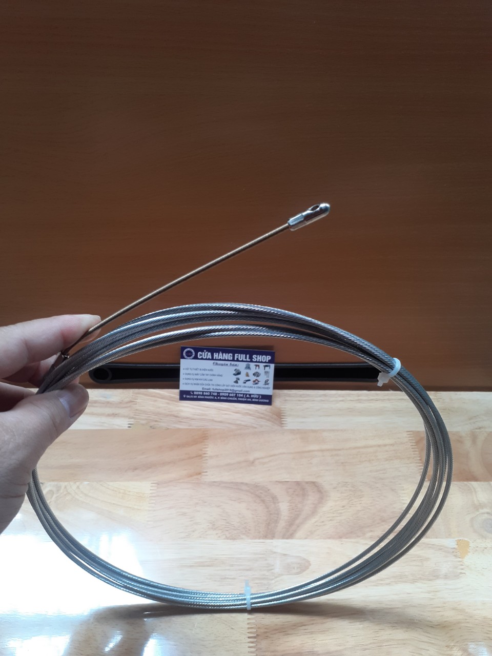 Dây mồi bằng cáp đầu đầu tròn 10m