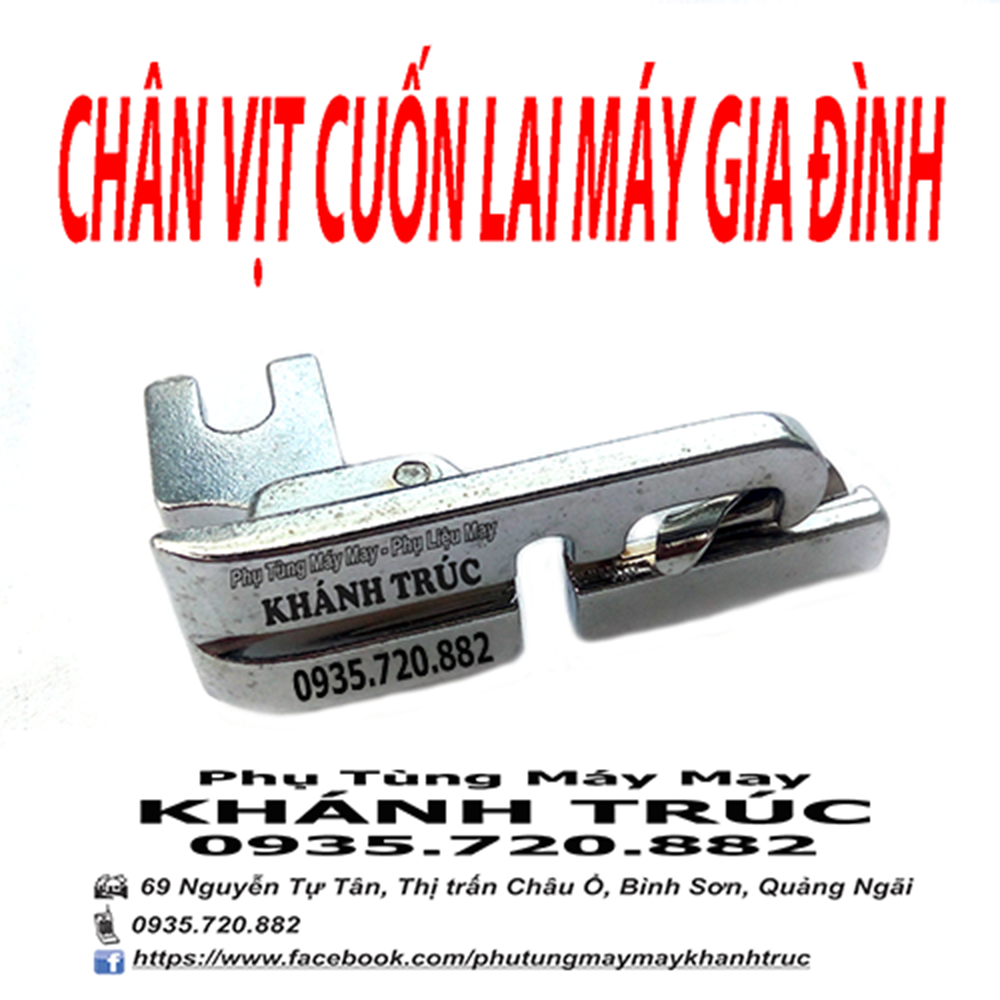 Chân vịt cuốn lai máy may gia đình