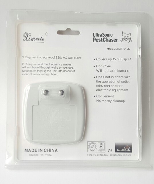 Máy đuổi côn trùng, chuột Ulstrasonic Pestchaser MT-610E