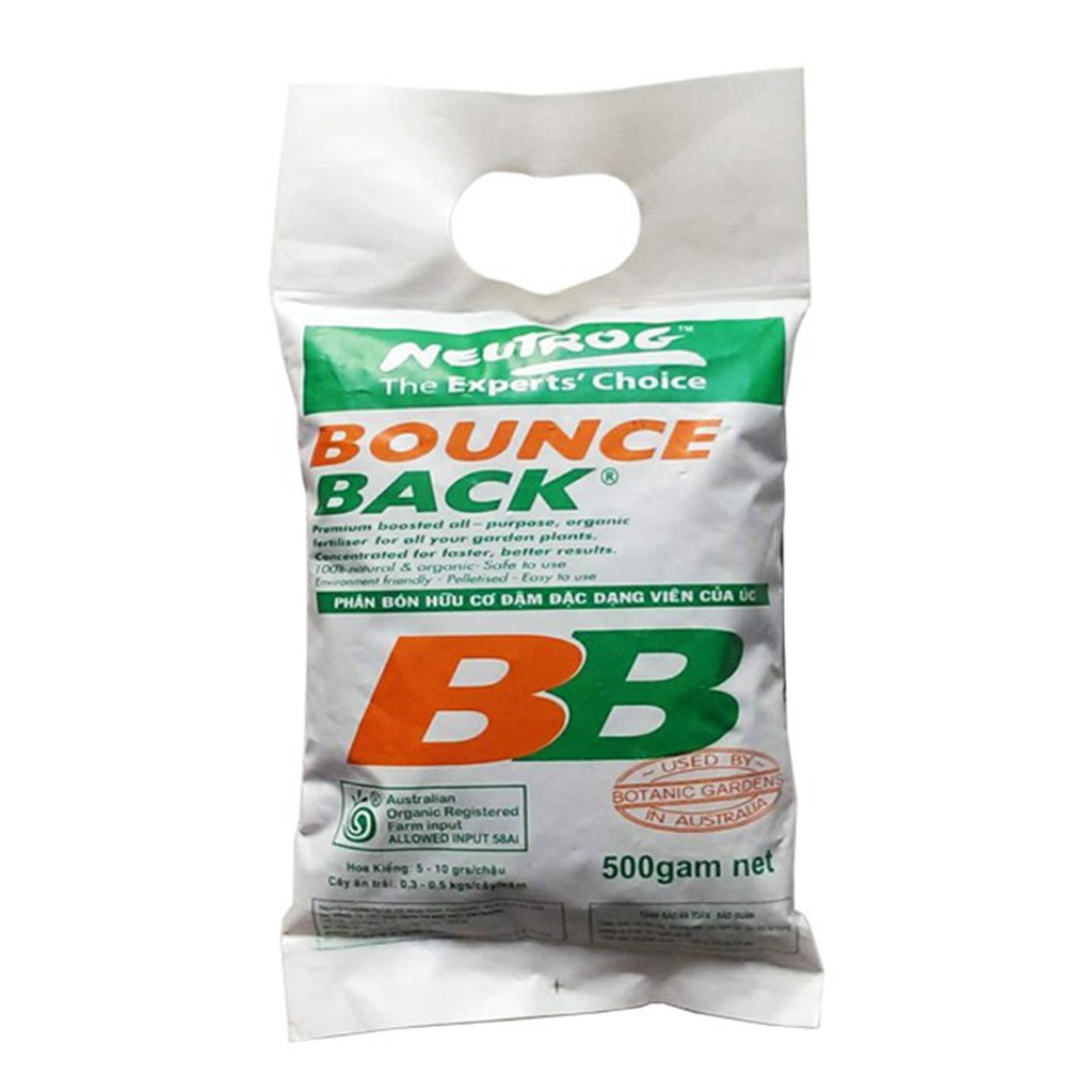 Phân hữu cơ 500g bound back úc 500g