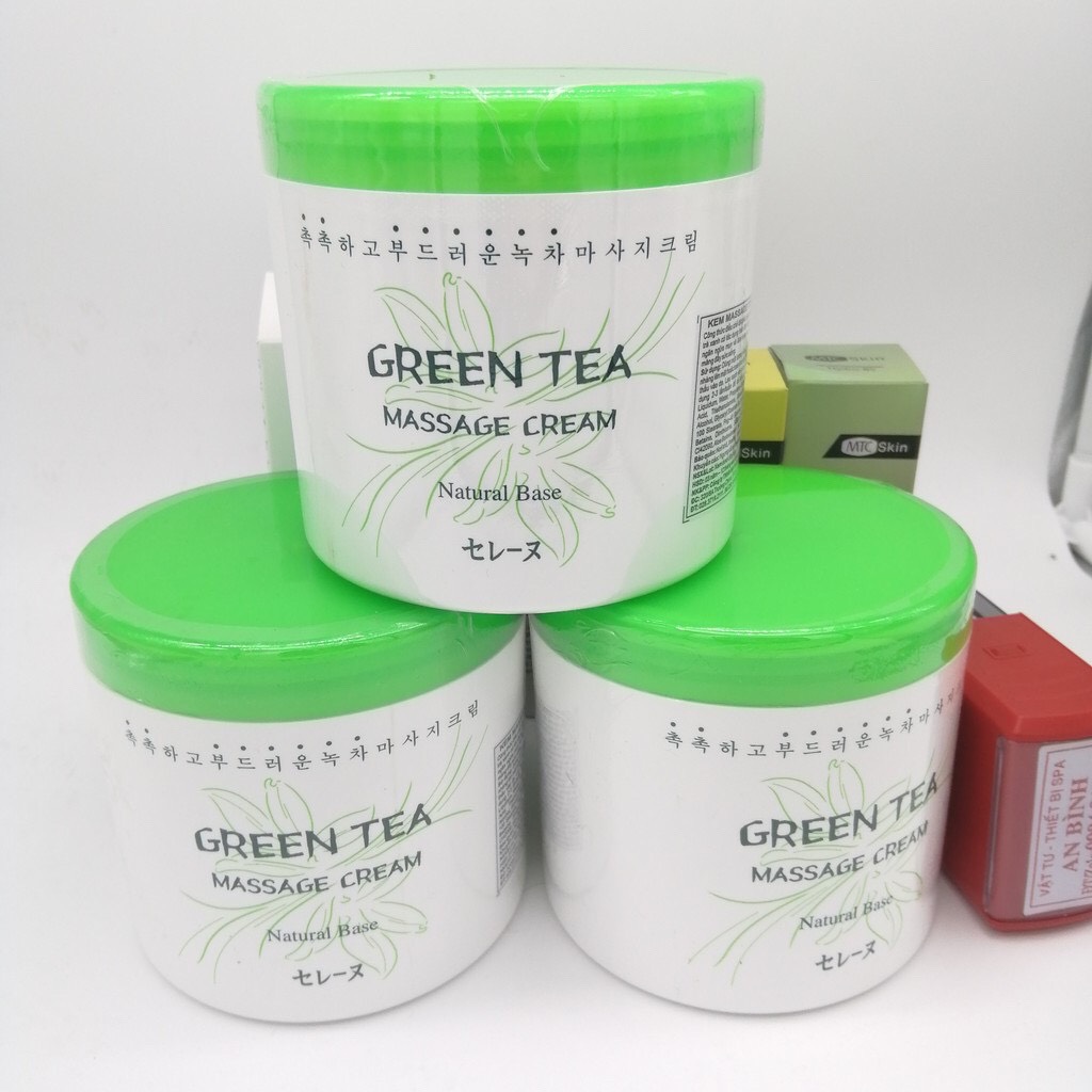Kem Massage Trà Xanh - Green Tea Massage Cream
