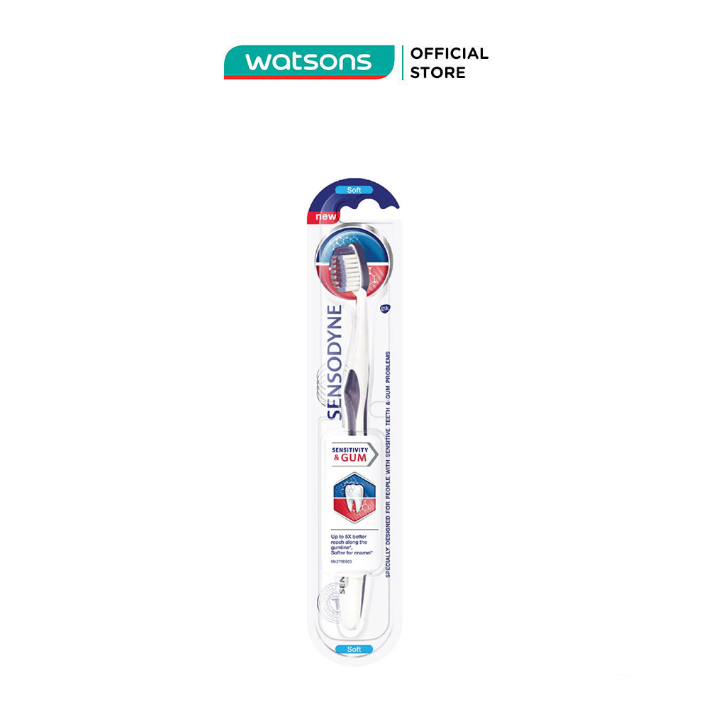 Bàn Chải Đánh Răng Sensodyne Sensitivity & Gum Soft Lông Tơ Mềm Mại 1 Cây