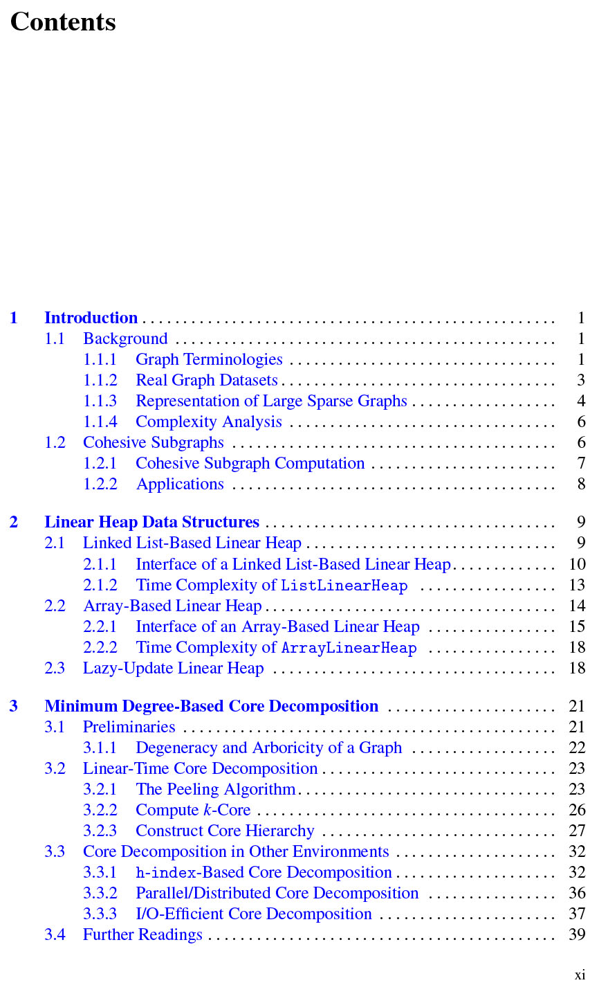 Cohesive Subgraph Computation over Large Sparse Graphs