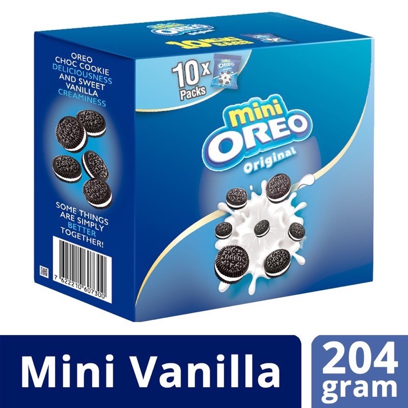 Bánh quy sôcôla oreo mini 204g - cty bát muội