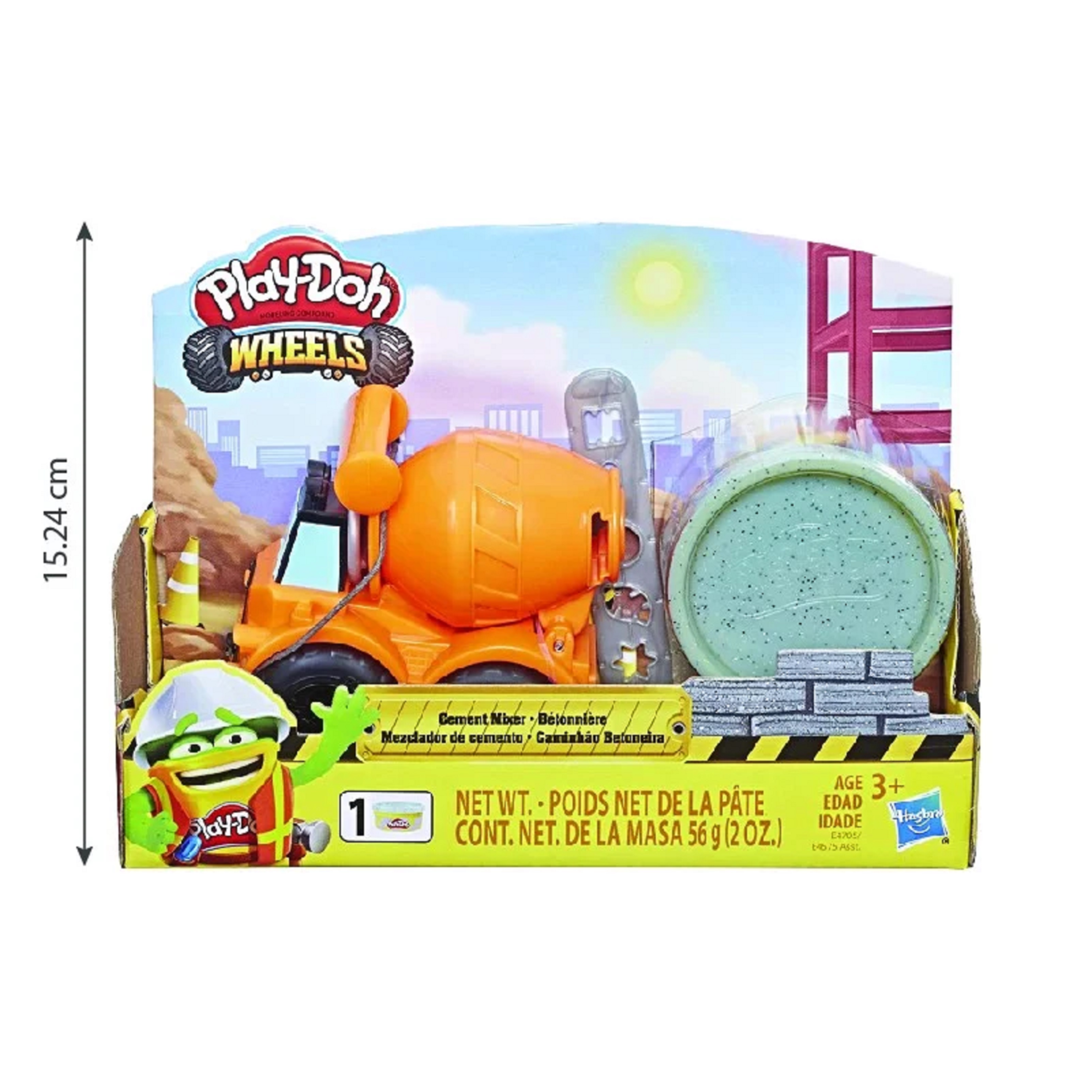 Đồ chơi Hasbro đất nặn xe trộn ximent mini Play-doh E4705