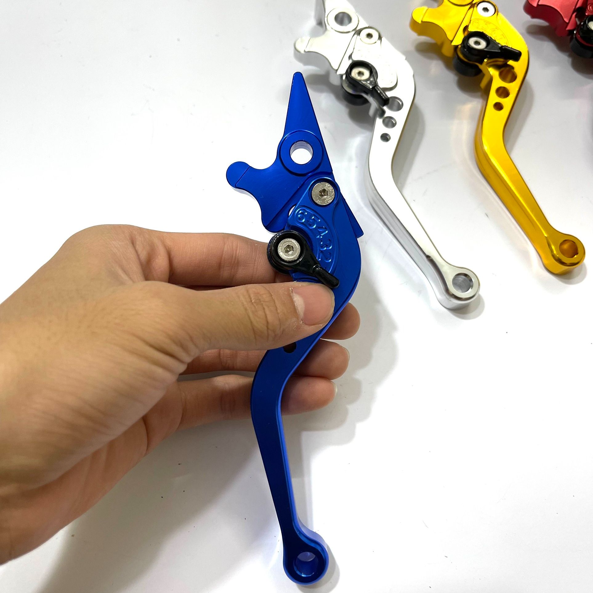 Tay thắng đĩa 6 số cao cấp CNC [ Center Racing ] Đủ Màu