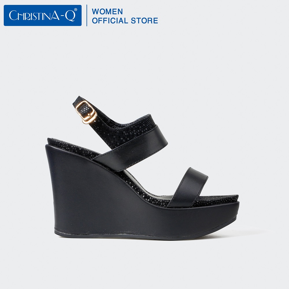 Giày Sandals Nữ Đế Xuồng ChristinA-Q XDX123