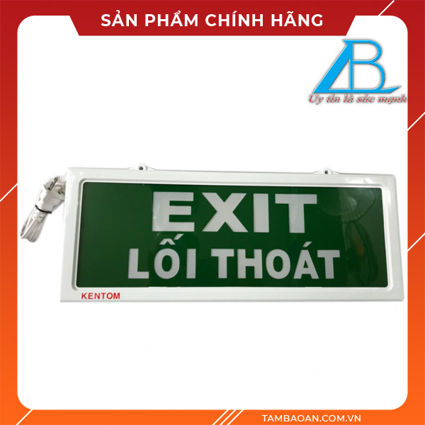 Đèn exit thoát hiểm KT 110_ 1 mặt
