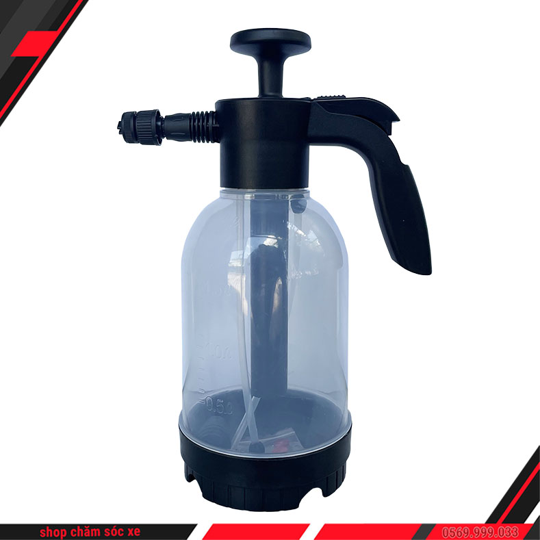 Bình xịt rửa xe bọt tuyết cầm tay 2 lít