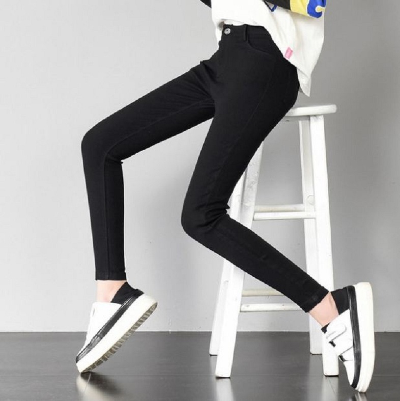Quần Kaki Nữ Đen Quần Tây Nữ Công Sở Co Giãn 4 Chiều