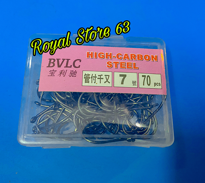 Lưỡi câu cá sắt High Carbon Steel sắc bén câu đơn