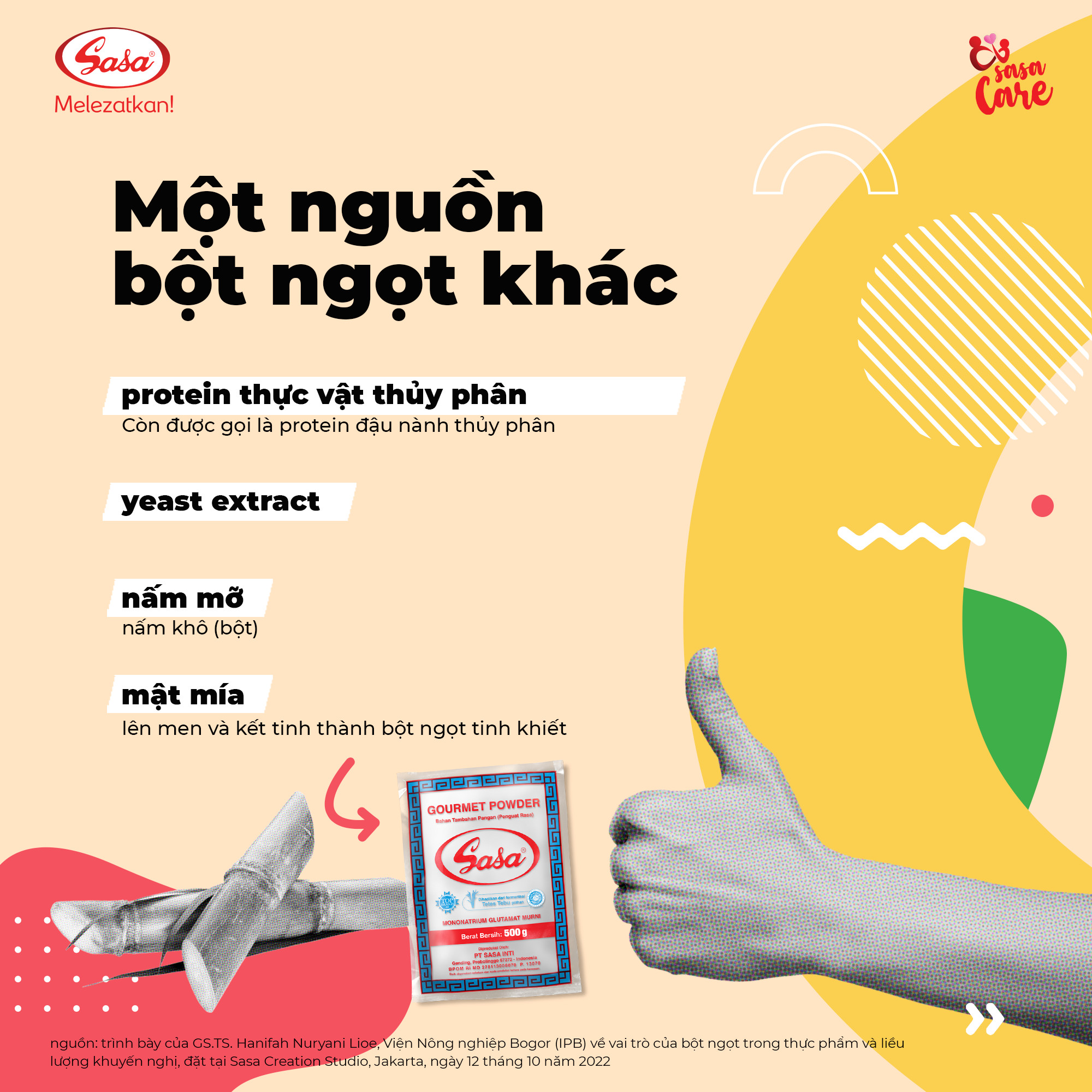 BỘT NGỌT SASA 500G - NHẬP KHẨU INDONESIA