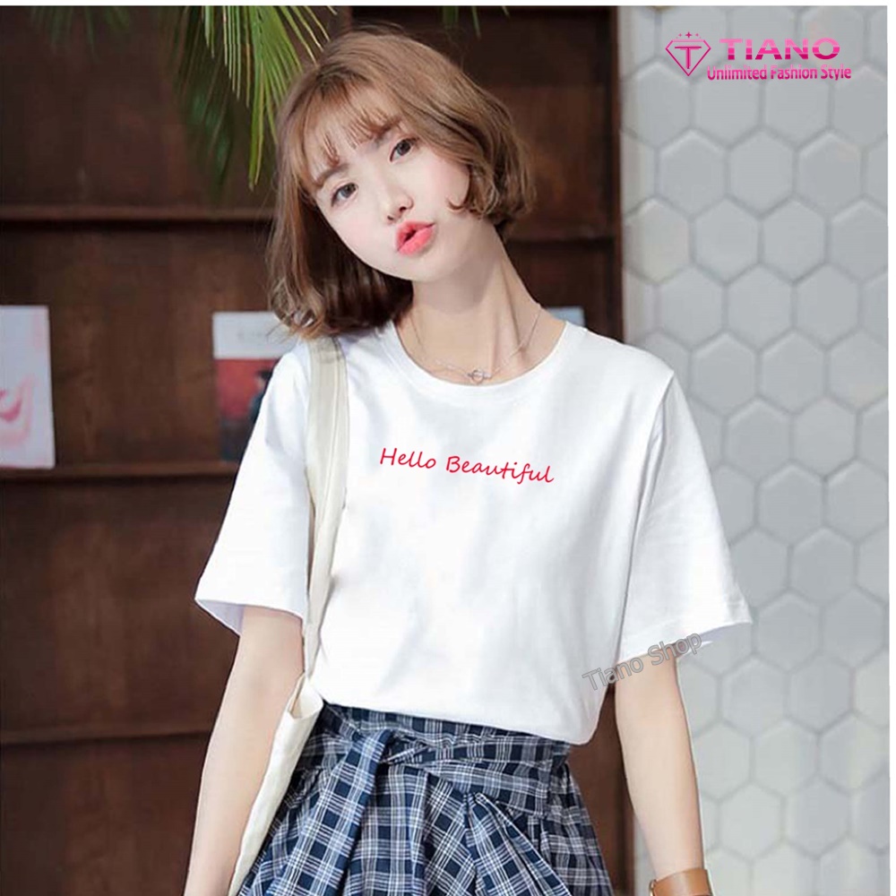 T-Shirt Hello Beautiful XT-005 - NLF