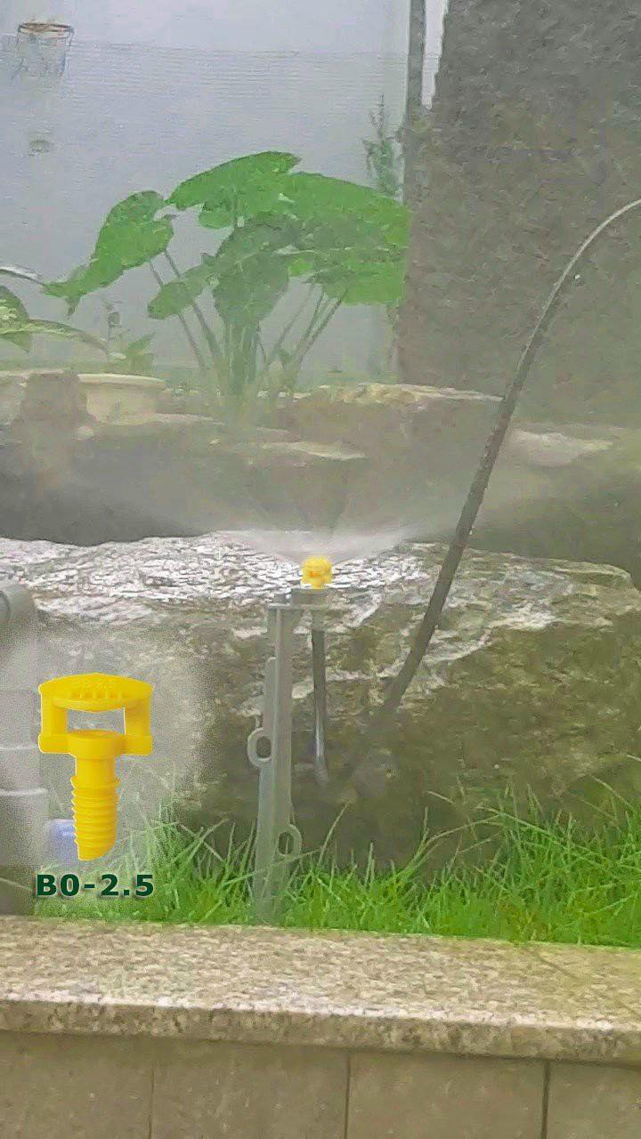 100 béc bọ tưới gốc họng phun 2.5 ly