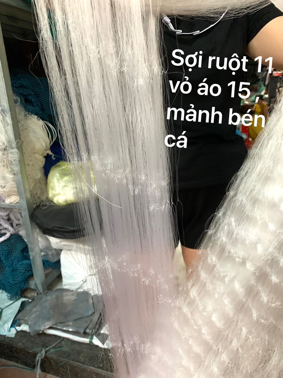 Lưới bắt cá cước 3 màn chuyên nghiệp