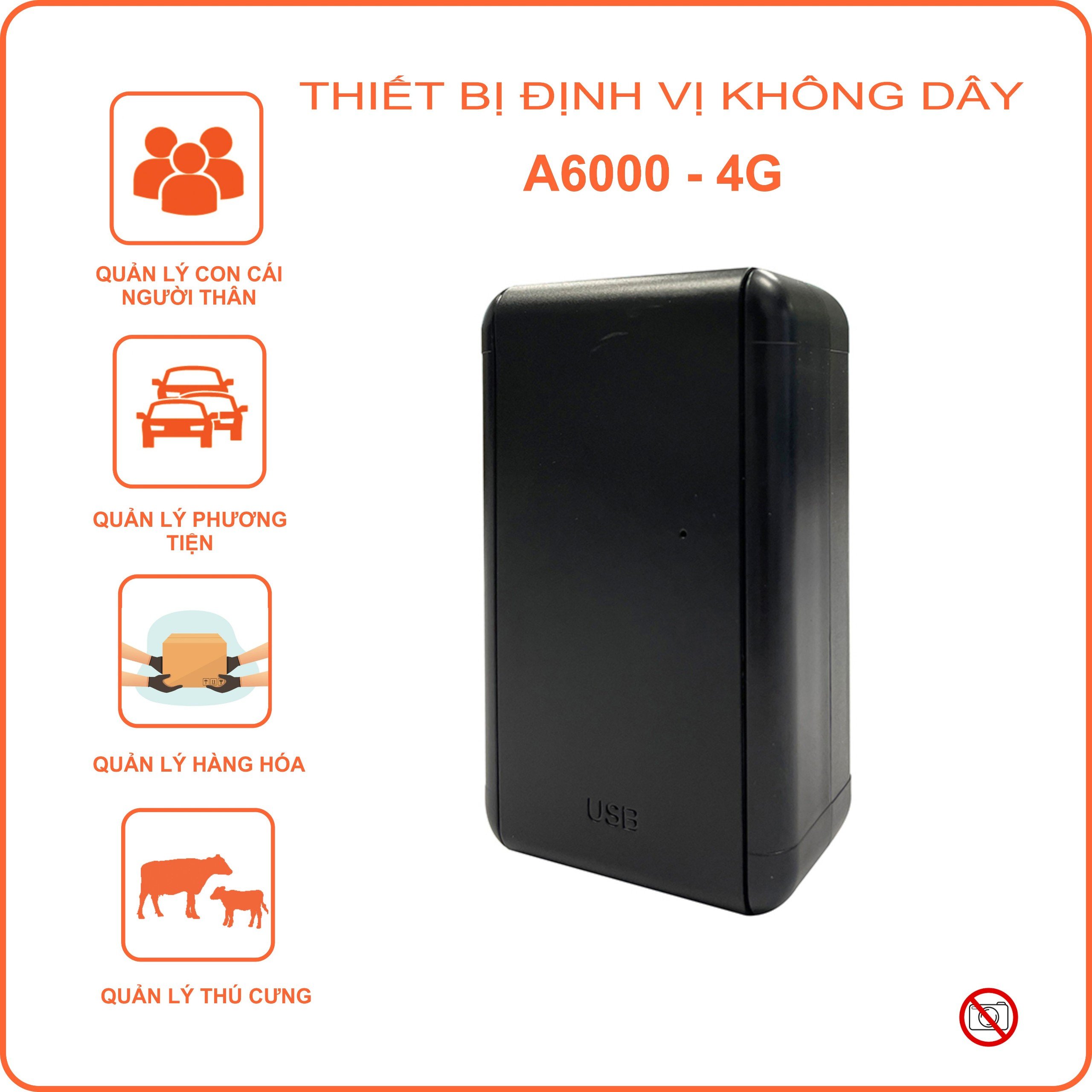 thiết bị giám sát không dây Tặng sim 4G
