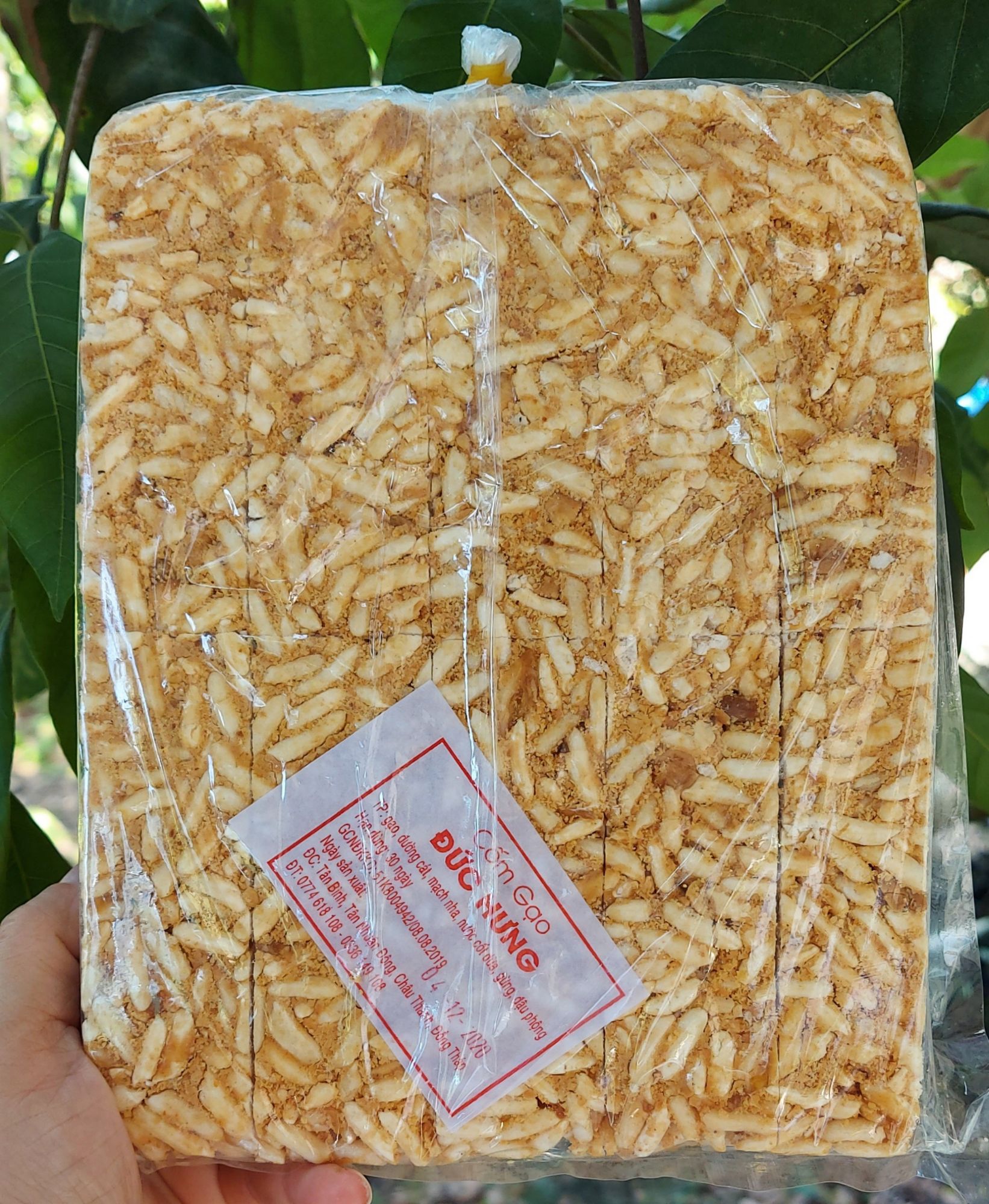 Cốm gạo- đặc sản miền tây- Hoa kiểng Nguyễn Lộc
