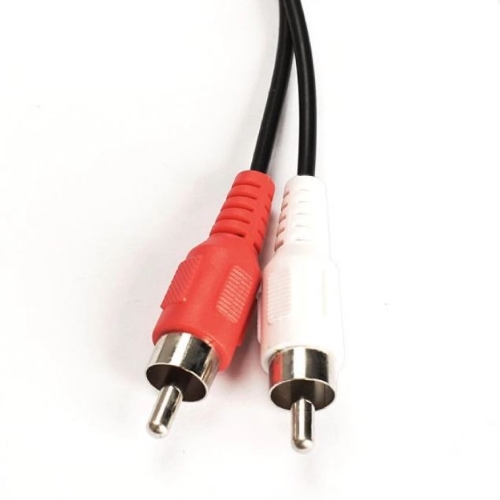 CÁP ĐẦU JACK 3.5MM CÁI RA 2 ĐẦU HOA SEN (AV ĐỰC)