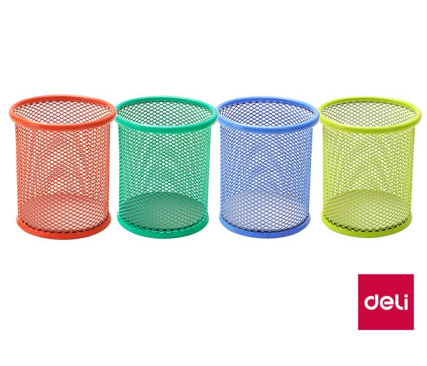 Giá cắm bút sắt nhiều mầu Deli 9153