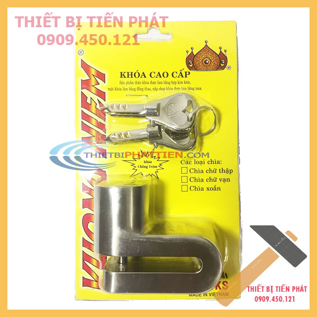 [HCM]Ổ Khóa Đĩa Vương Niệm Lớn (Chín Hãng)