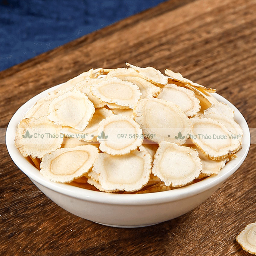 Sâm tây dương thái lát mỏng 100g, sâm hoàng kì, tây dương sâm, dùng pha trà, hầm canh, tốt cho sức khỏe