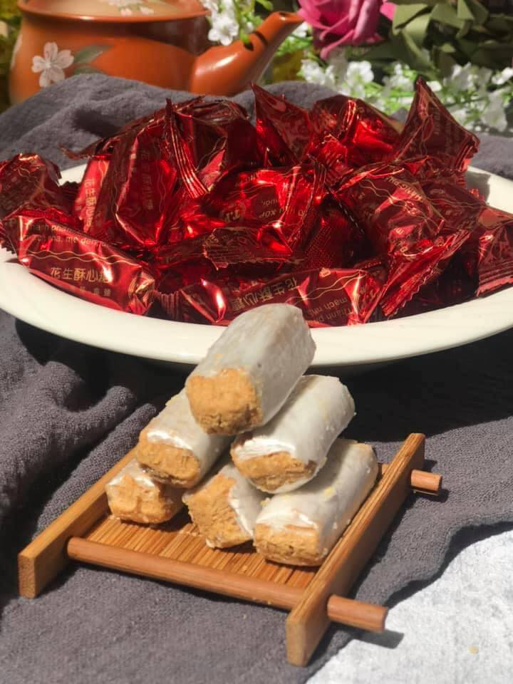 Kẹo đậu phộng bơ sữa siêu béo thơm ngon - kẹo xốp đậu phộng 1kg- đồ ăn vặt