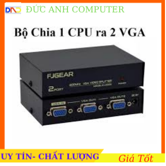 Bộ chia vga 2 cpu ra 1/ 4 cpu ra 1 màn hình fjgear fj-15-2c fjgear