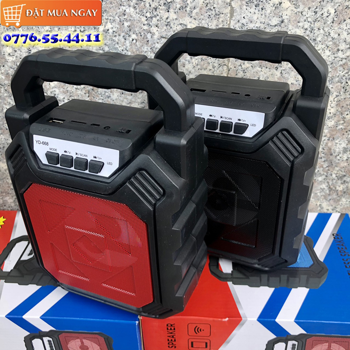[HCM]Loa bluetooth LOA NGHE NHẠC CỰC HAY YD668 - SHOP Tho TiTi