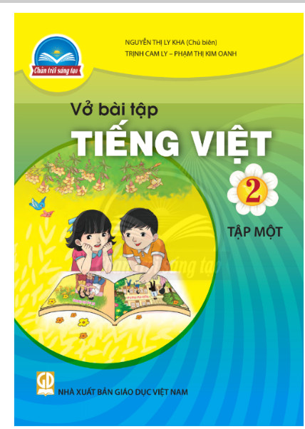 Vở bài tập tiếng việt lớp 2 tập 1 - chan troi sang tao