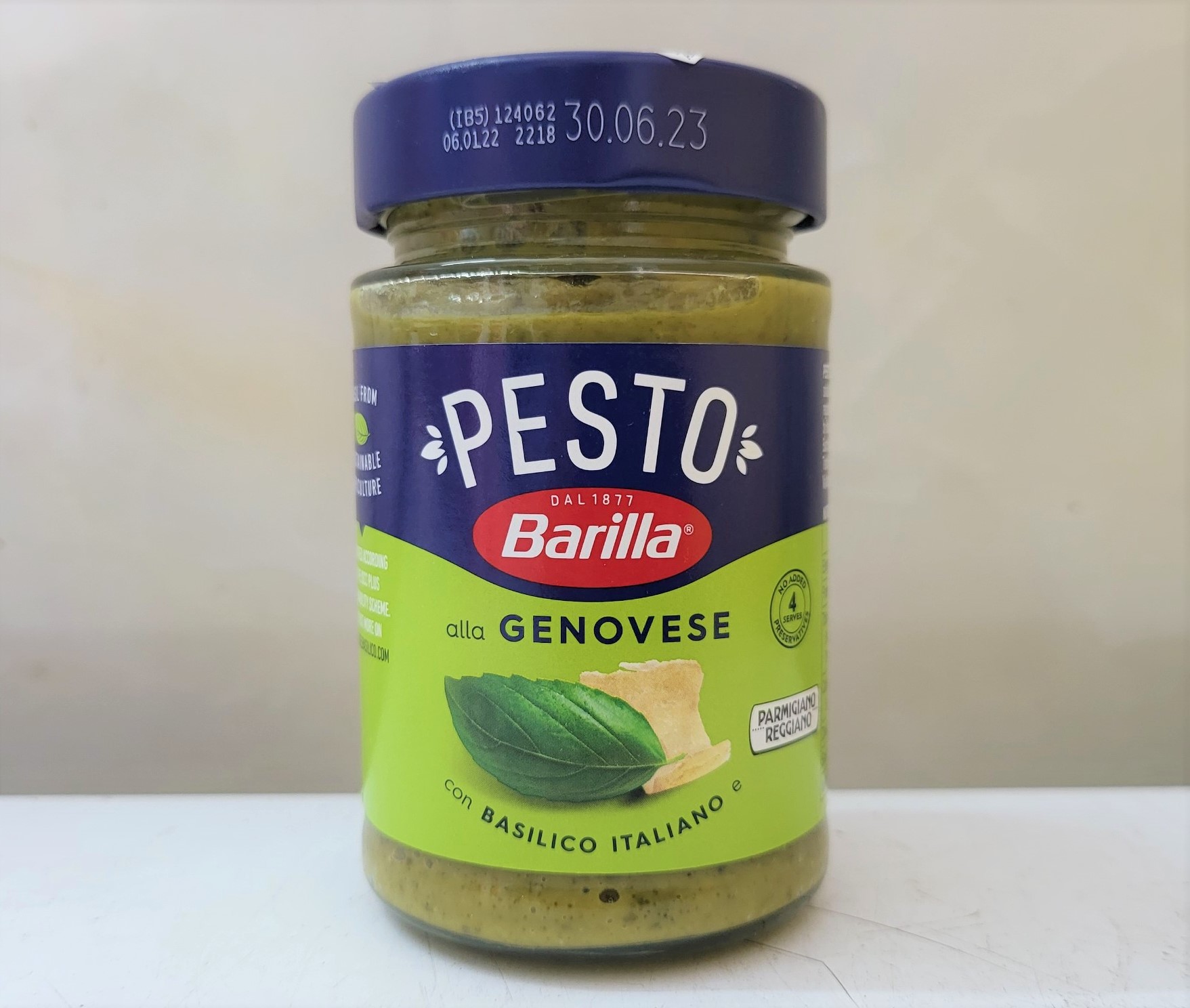 [Lọ 190g] XỐT PESTO [Italia] BARILLA Alla Genovese (anm)
