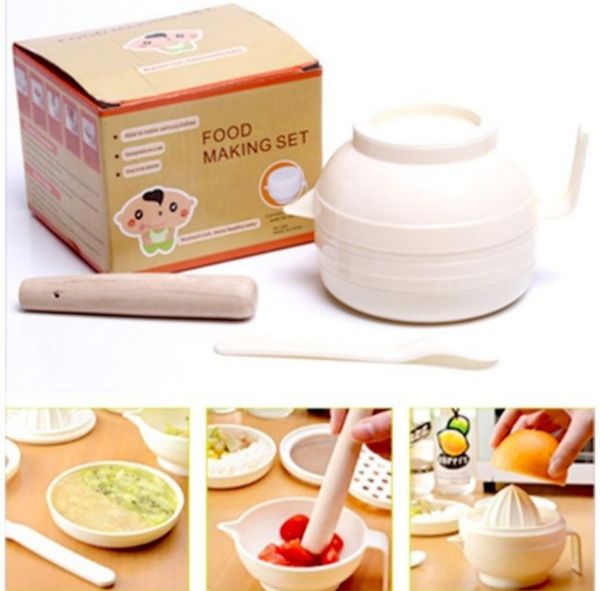 Bộ Chế Biến Ăn Dặm Kiểu Nhật 7 Món