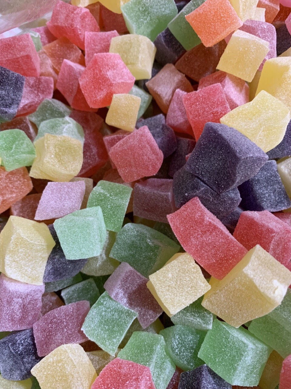Kẹo dẻo dâu sữa trái cây gói 500gr