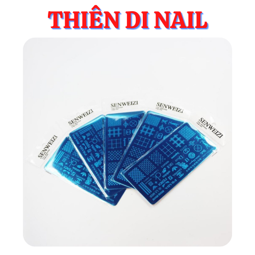 Khuôn in mẫu nail thương hiệu