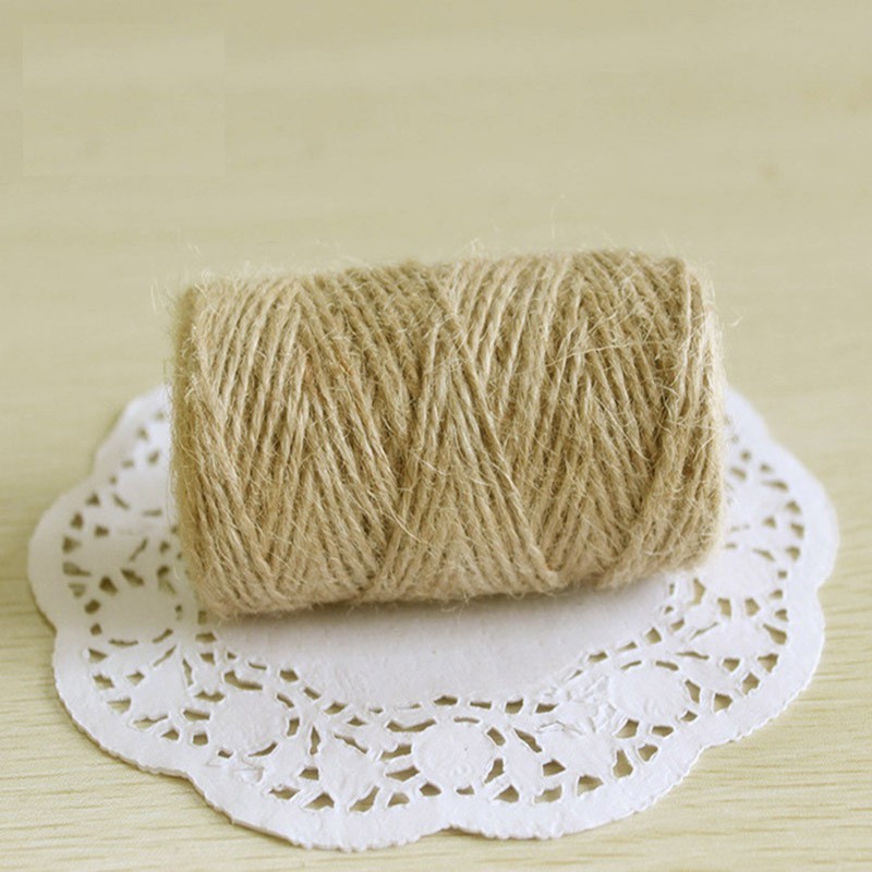 Cuộn 150m dây thừng/dây gai/ dây cói trang trí nhà cửa, treo ảnh