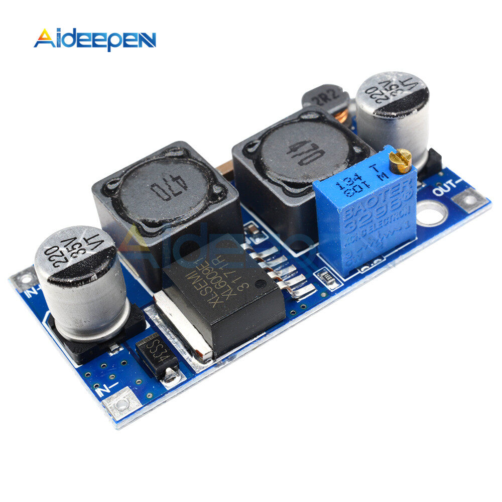 Electric Intensifier Converter Module, Xl6009 Adjustable Solar Voltage Module, 1.25-36V