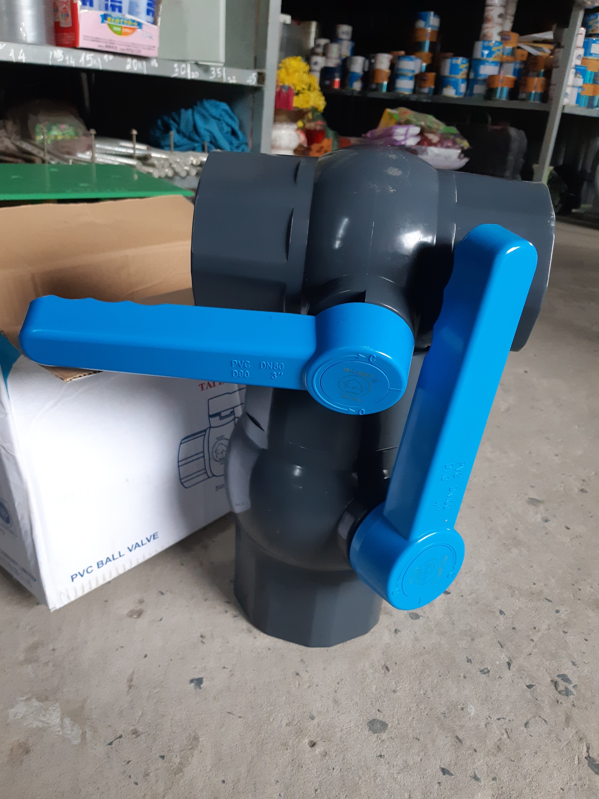 Van Nhụa PVC TAIDA phi 114
