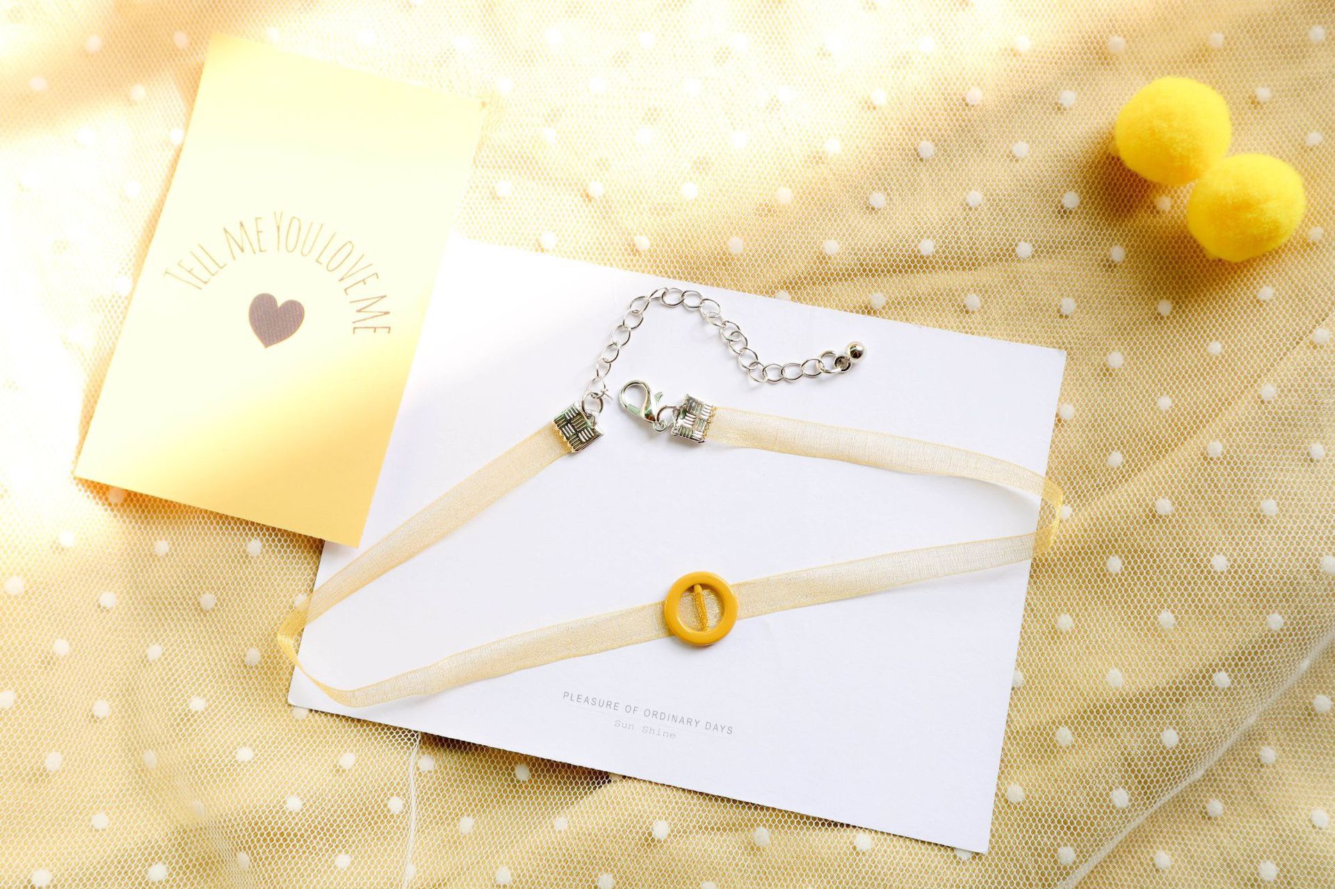 Set 3 choker vàng siêu đẹp siêu dễ thương