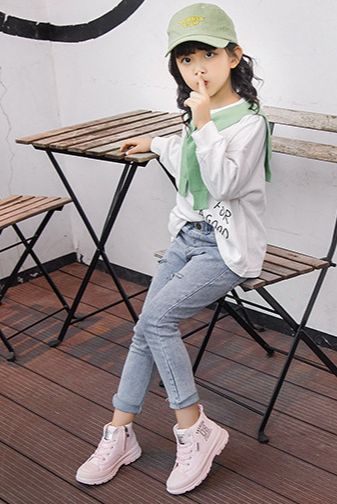 Giày bốt bé gái - Giày cao cổ bé gái ( Mẫu mới nhất ) - TL73