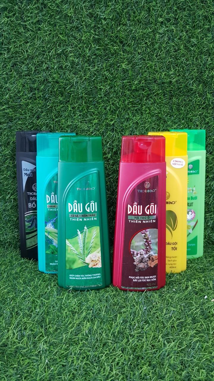 [HCM]Dầu gội hà thủ ô Thorakao 400ml