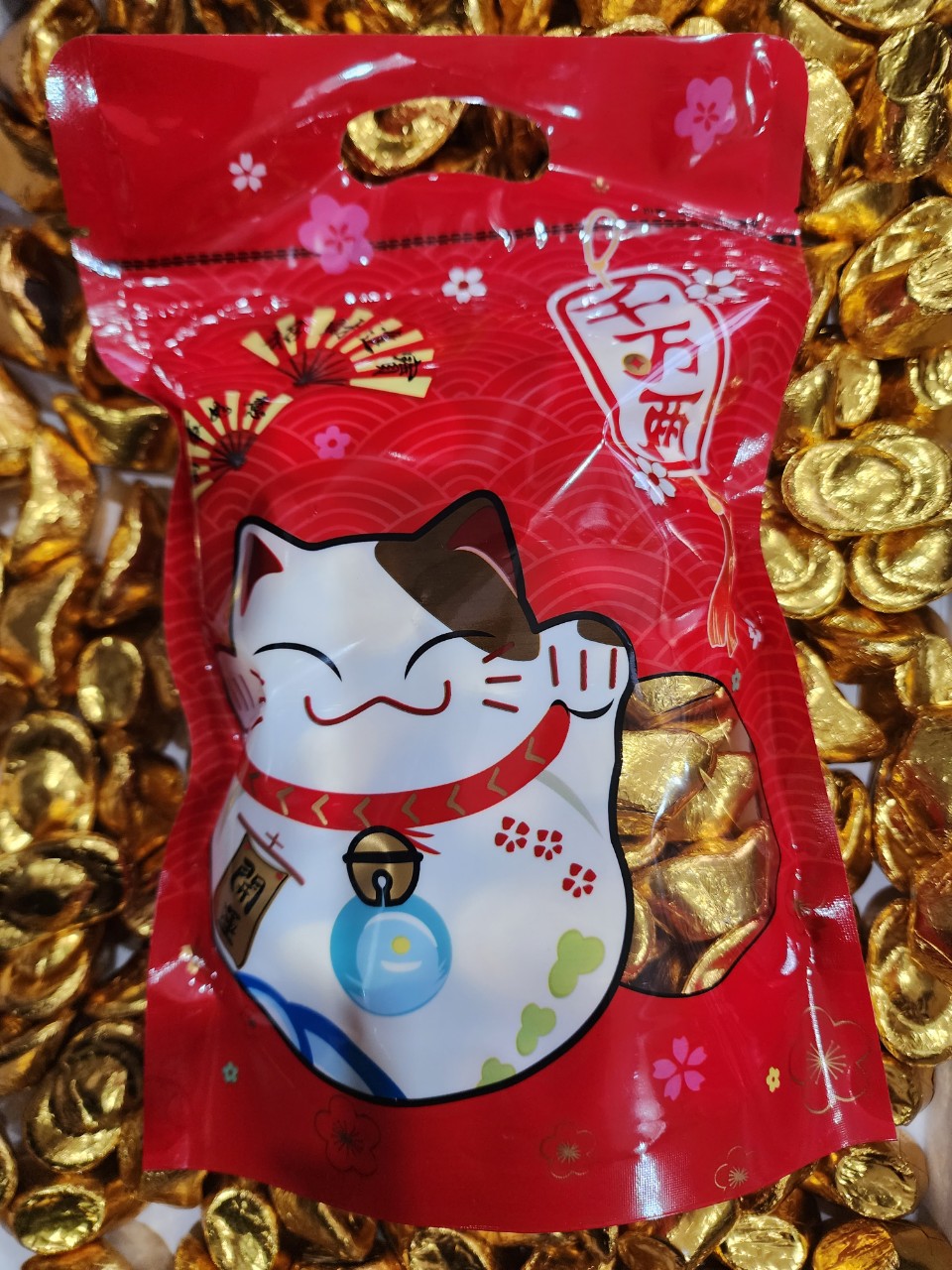 -socola thỏi vàng thần tài date luôn mới