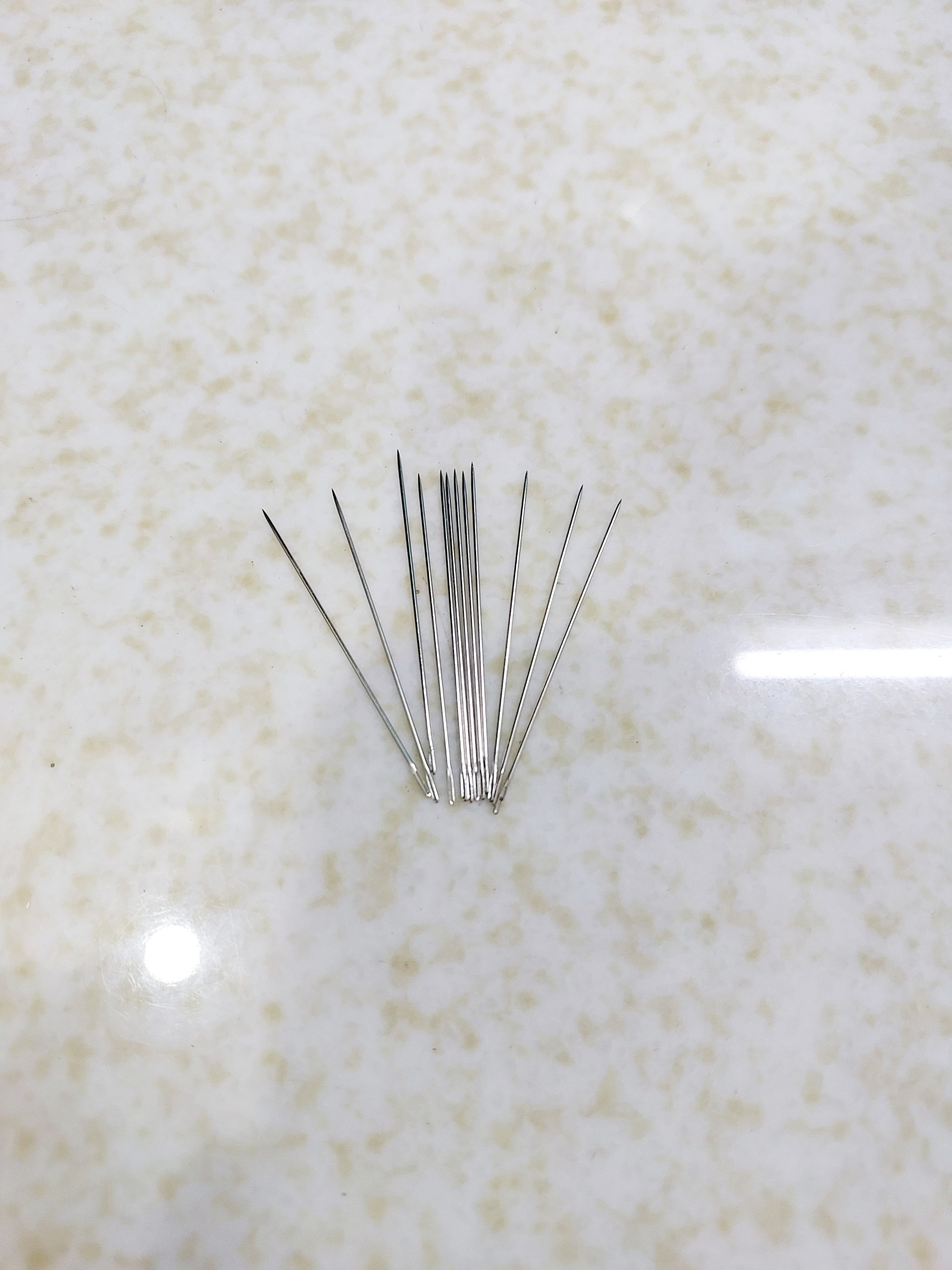 vỉ 12 cây kim may mặc số 8-9-10