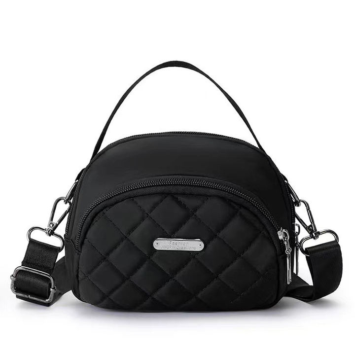 Túi đeo chéo trần trám chống thấm nước size 18cm