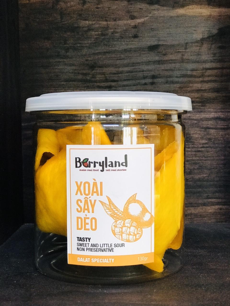 Xoài sấy dẻo 130g BerryLand