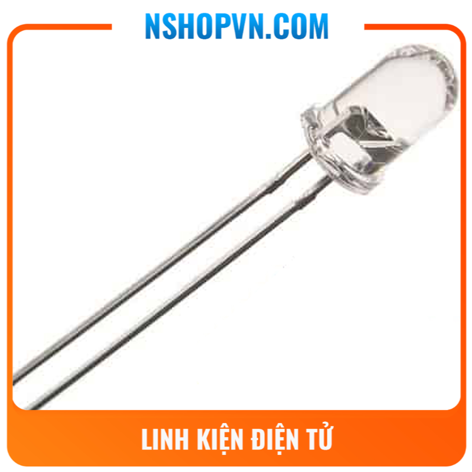 Led trong 5mm Trắng