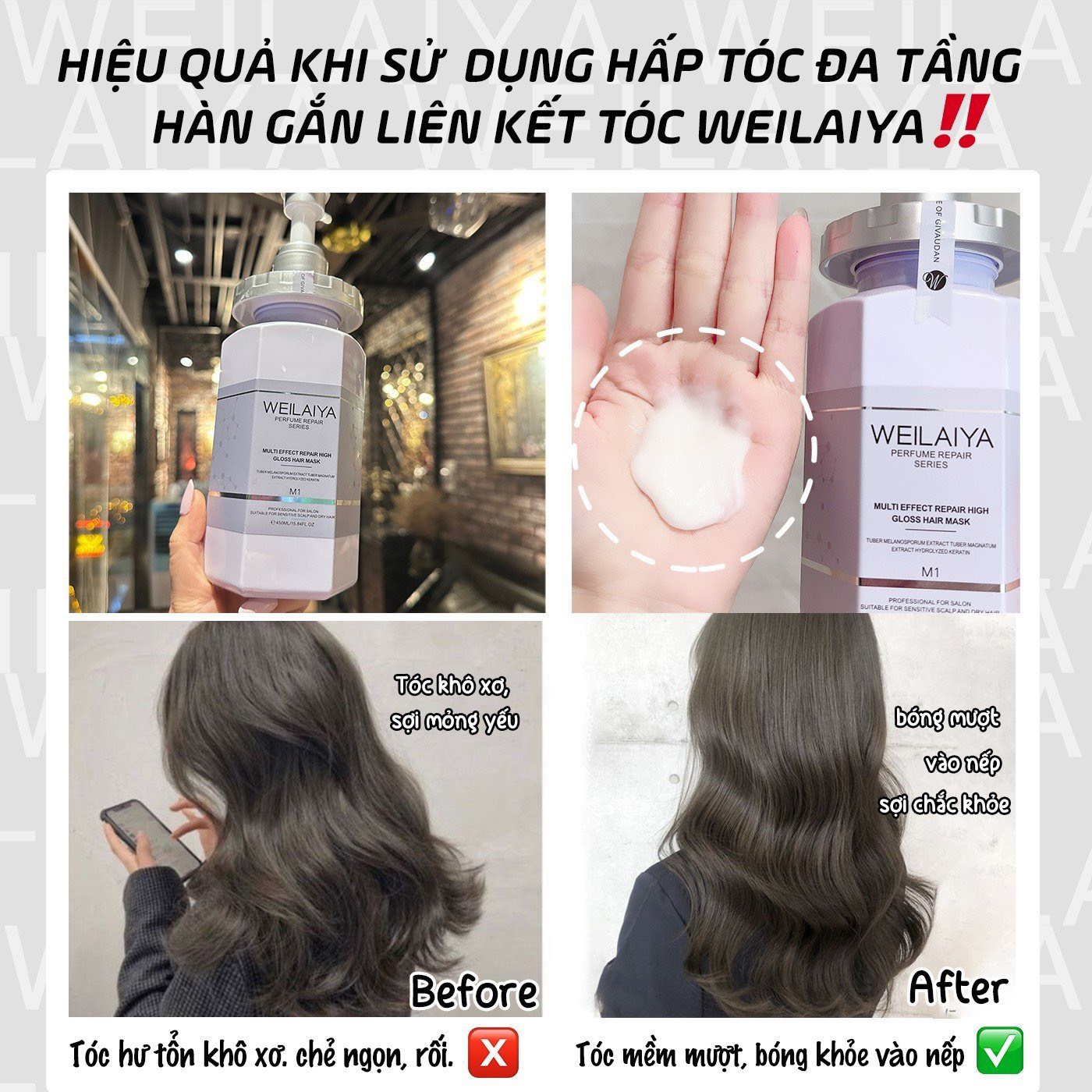 Mũ hấp tóc, ủ tóc  điện tại nhà Weilaiya