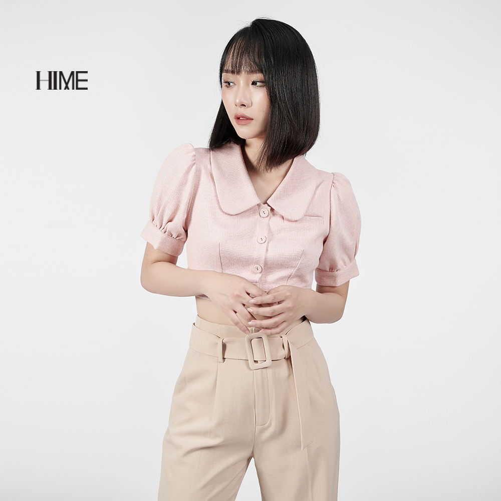 Áo HIME thiết kế dáng croptop ngắn H041