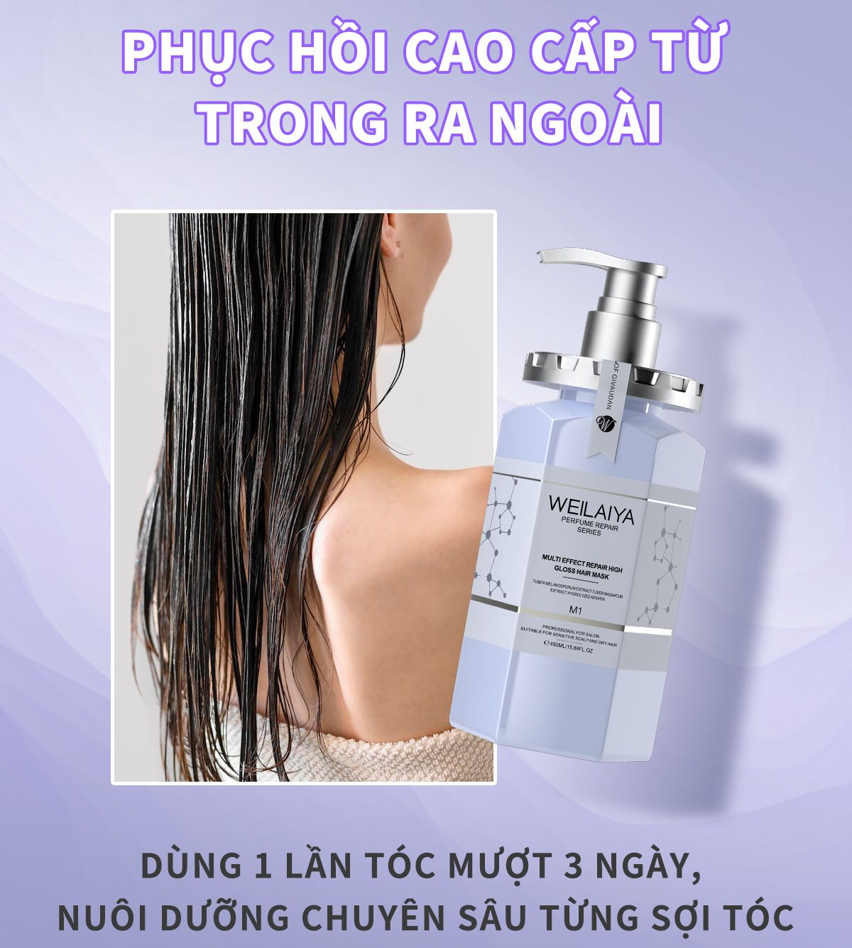 Dầu hấp tóc Ailise  800ml  KR Việt Nam