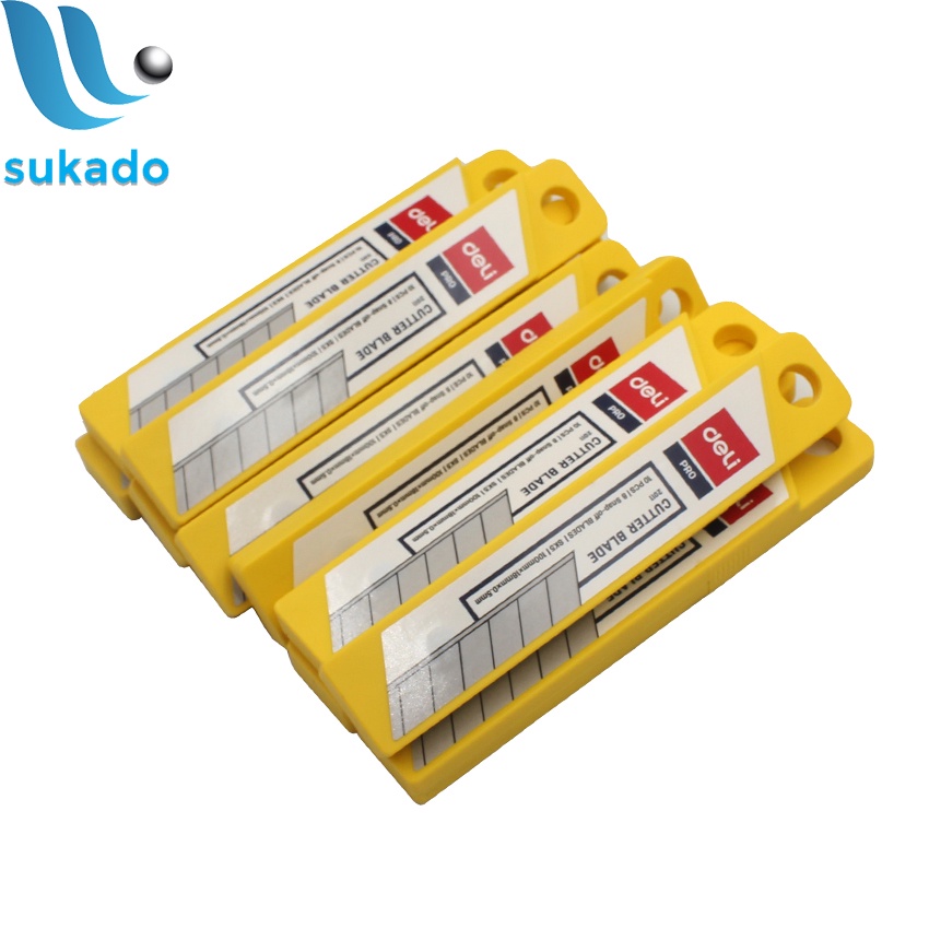 Lưỡi dao dọc giấy Deli [10 lưỡi dao] THIỆN PHƯỚC