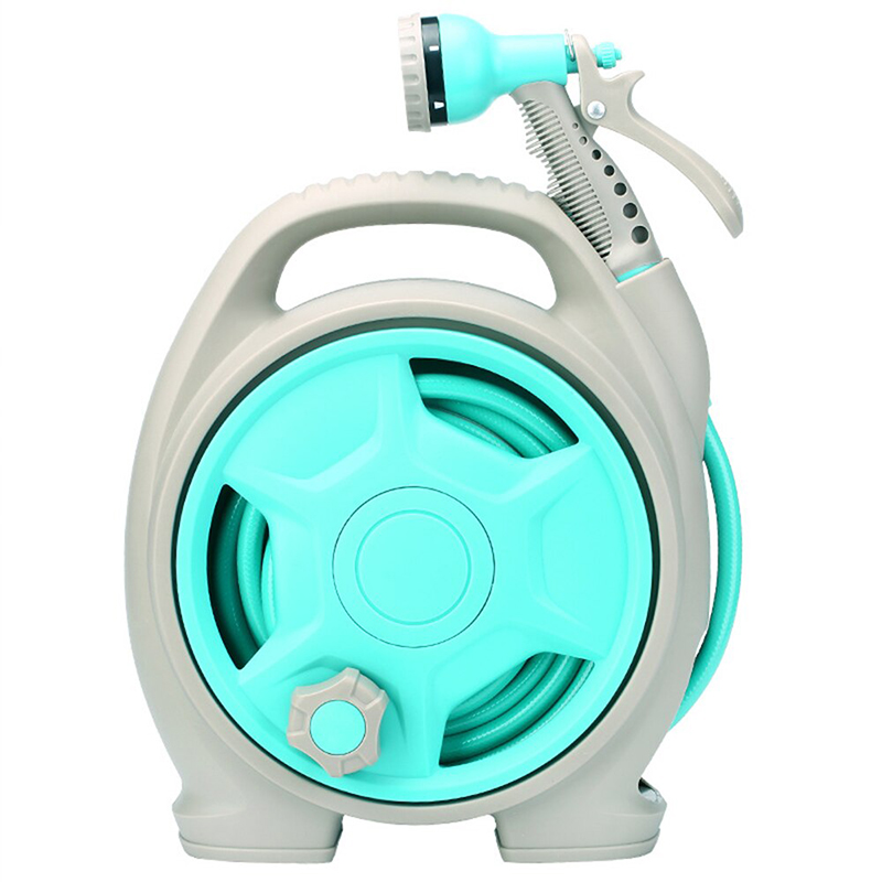 Bộ Vòi Rửa Xe, Tưới Cây Rulo Thu Cuộn Ống Nước (15m)